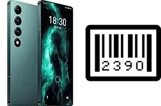 Comment voir le numéro de série sur Meizu 20 Infinity