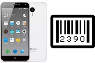 Comment voir le numéro de série sur Meizu M1 Note