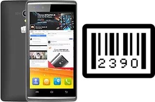 Comment voir le numéro de série sur Micromax Canvas Fire 4G Q411