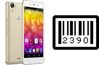 Comment voir le numéro de série sur Micromax Canvas Selfie Lens Q345