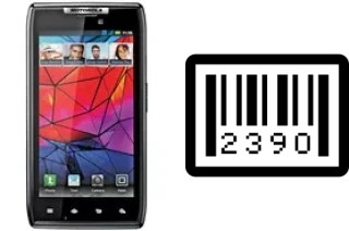 Comment voir le numéro de série sur Motorola RAZR XT910