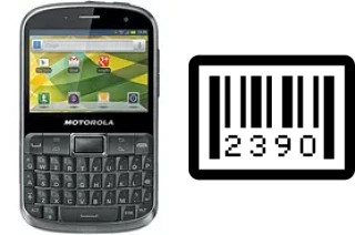 Comment voir le numéro de série sur Motorola Defy Pro XT560