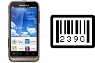 Comment voir le numéro de série sur Motorola DEFY XT