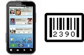 Comment voir le numéro de série sur Motorola DEFY