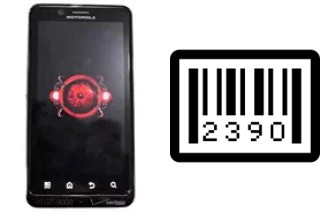 Comment voir le numéro de série sur Motorola Droid Bionic Targa