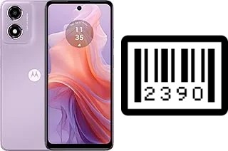 Comment voir le numéro de série sur Motorola Moto E14