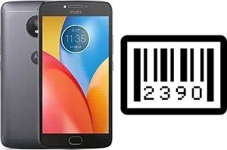 Comment voir le numéro de série sur Motorola Moto E4 Plus