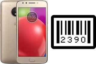 Comment voir le numéro de série sur Motorola Moto E4 (USA)