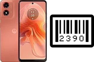Comment voir le numéro de série sur Motorola Moto G04s