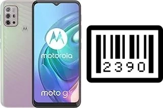 Comment voir le numéro de série sur Motorola Moto G10