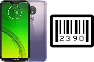 Comment voir le numéro de série sur Motorola Moto G7 Power