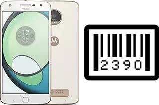 Comment voir le numéro de série sur Motorola Moto Z Play