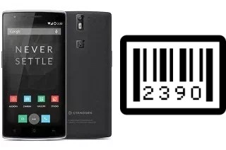 Comment voir le numéro de série sur OnePlus One