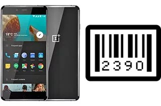 Comment voir le numéro de série sur OnePlus X