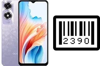 Comment voir le numéro de série sur Oppo A2x