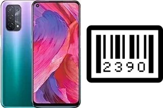 Comment voir le numéro de série sur Oppo A54 5G