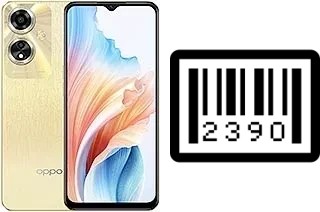 Comment voir le numéro de série sur Oppo A59 (2023)