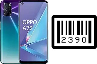 Comment voir le numéro de série sur Oppo A72