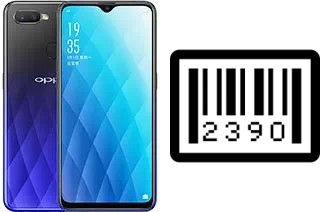 Comment voir le numéro de série sur Oppo A7x