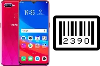 Comment voir le numéro de série sur Oppo F9 (F9 Pro)