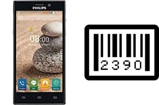 Comment voir le numéro de série sur Philips V787