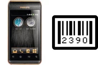 Comment voir le numéro de série sur Philips W930