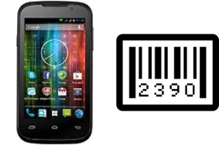 Comment voir le numéro de série sur Prestigio MultiPhone 3400 Duo