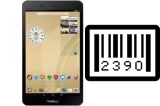 Comment voir le numéro de série sur Prestigio MultiPad Muze 5018 3G