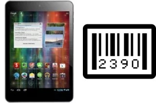 Comment voir le numéro de série sur Prestigio Multipad 4 Quantum 7.85