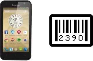 Comment voir le numéro de série sur Prestigio MultiPhone 3450 DUO