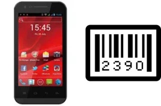 Comment voir le numéro de série sur Prestigio MultiPhone 4040 Duo