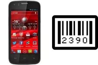 Comment voir le numéro de série sur Prestigio MultiPhone 4055 Duo