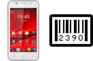 Comment voir le numéro de série sur Prestigio MultiPhone 4322 Duo