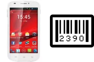 Comment voir le numéro de série sur Prestigio MultiPhone 5000 Duo