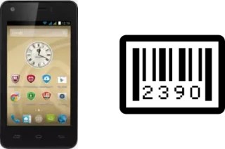 Comment voir le numéro de série sur Prestigio MultiPhone 5454 DUO