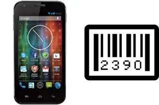 Comment voir le numéro de série sur Prestigio MultiPhone 5501 Duo