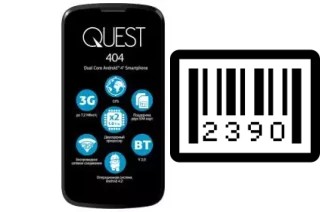 Comment voir le numéro de série sur Qumo Quest 404