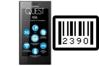 Comment voir le numéro de série sur Qumo Quest 456