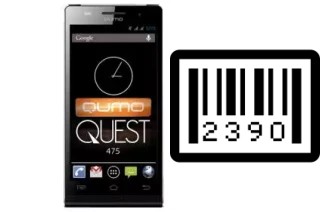 Comment voir le numéro de série sur Qumo QUEST 475