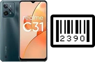 Comment voir le numéro de série sur Realme C31