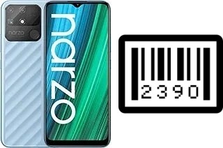 Comment voir le numéro de série sur Realme Narzo 50A