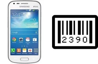 Comment voir le numéro de série sur Samsung Galaxy S Duos 2 S7582