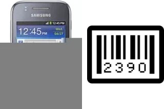 Comment voir le numéro de série sur Samsung Galaxy Y TV S5367