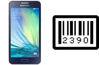 Comment voir le numéro de série sur Samsung Galaxy A3