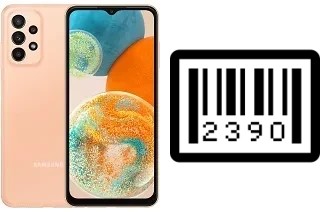 Comment voir le numéro de série sur Samsung Galaxy A23 5G