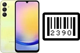 Comment voir le numéro de série sur Samsung Galaxy A25