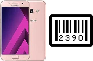 Comment voir le numéro de série sur Samsung Galaxy A3 (2017)