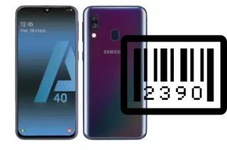 Comment voir le numéro de série sur Samsung Galaxy A40s