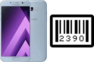 Comment voir le numéro de série sur Samsung Galaxy A7 (2017)