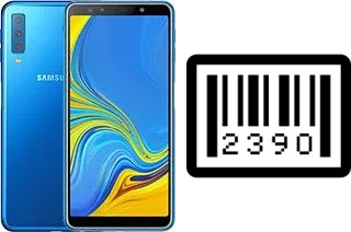 Comment voir le numéro de série sur Samsung Galaxy A7 (2018)